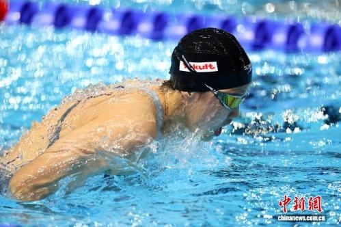 12-year-old Chinese swimmer Yu Zidi shines at World Aquatics Championships 